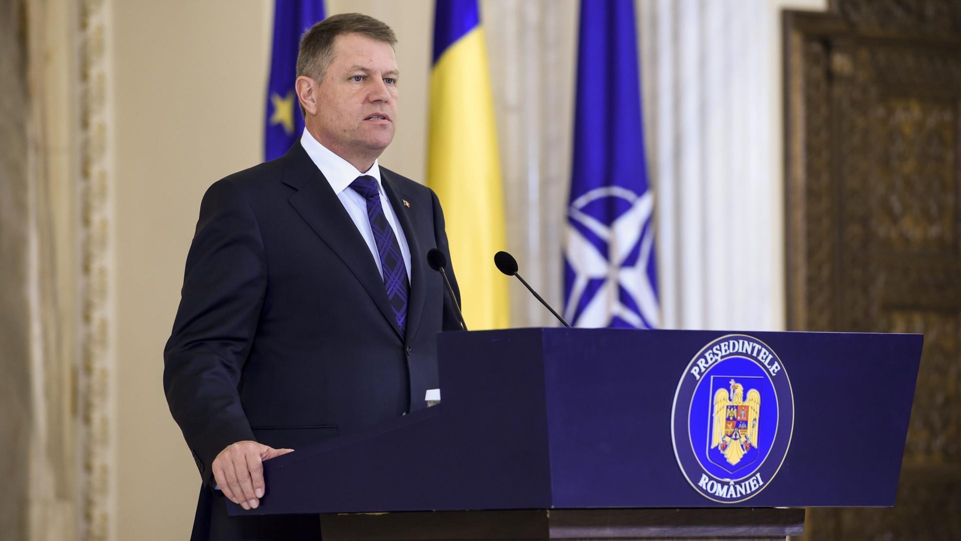 Președintele român Klaus Iohannis sustine schimbarea guvernului Dăncilă