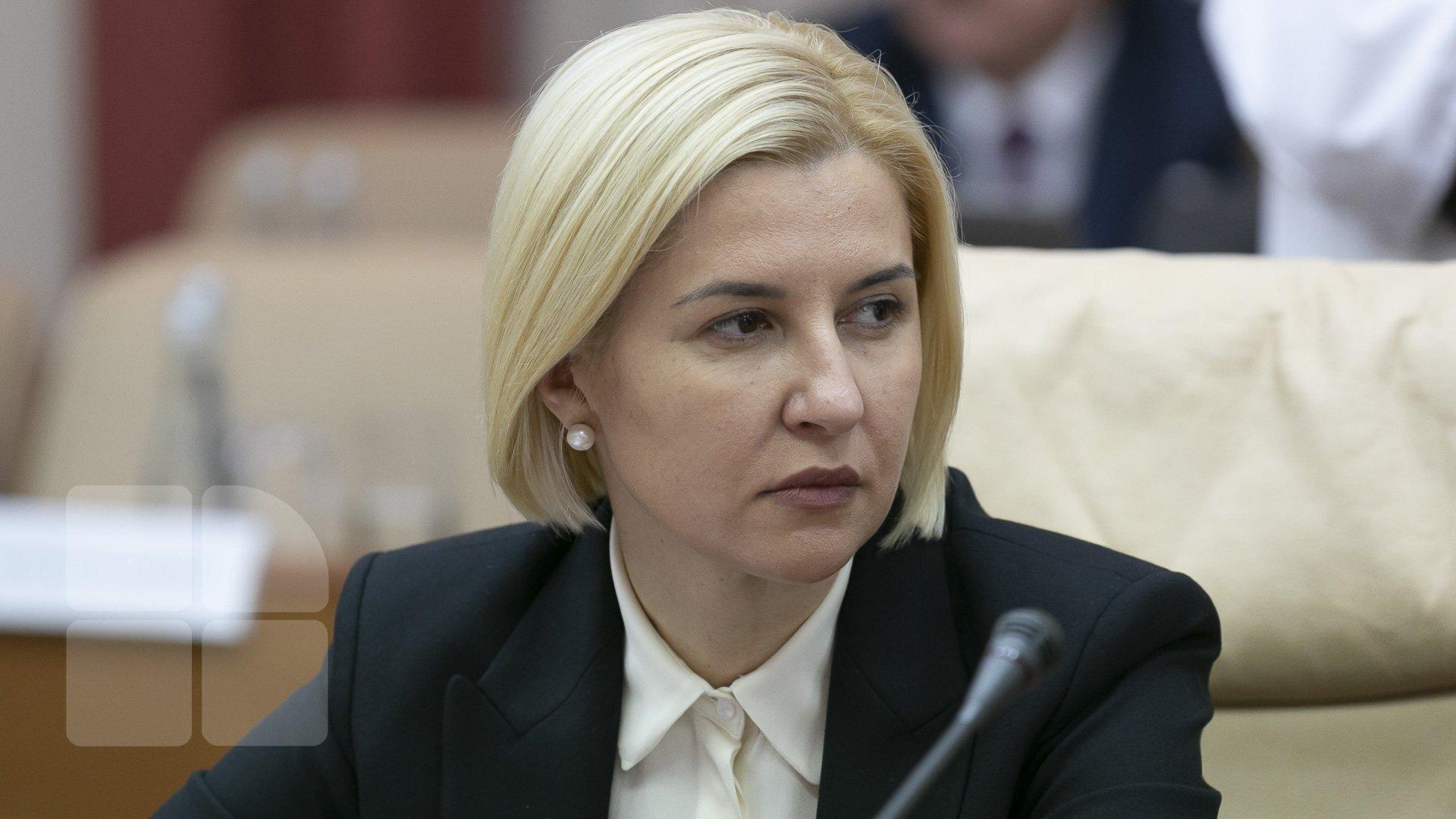 Irina Vlah este la ultimul mandat