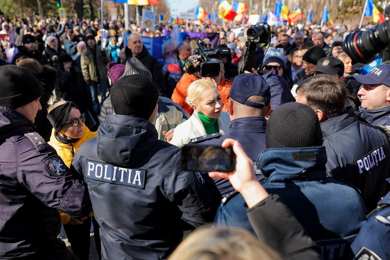 Proteste la Chișinău (foto: partidulșor.md)