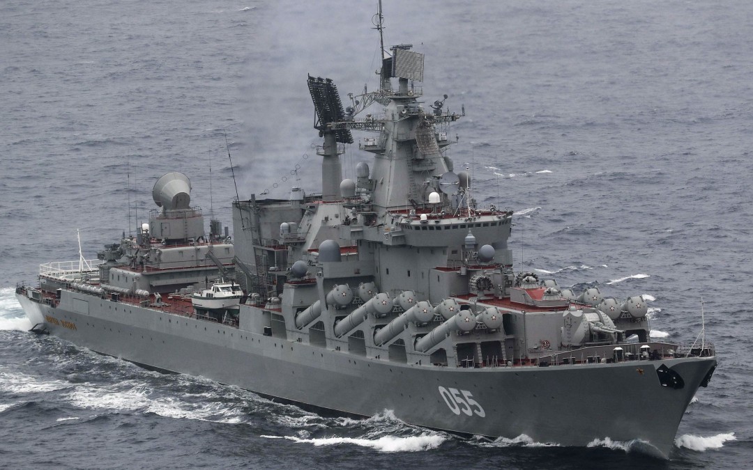 Flota militară rusă, fugărită din Crimeea?